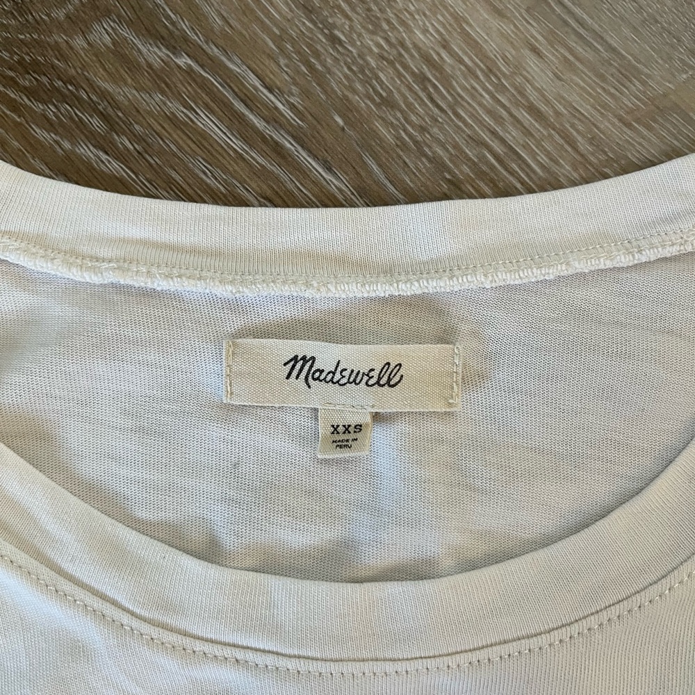 Madewell Side-Cinch Muscle Tee - Picture 6 of 14